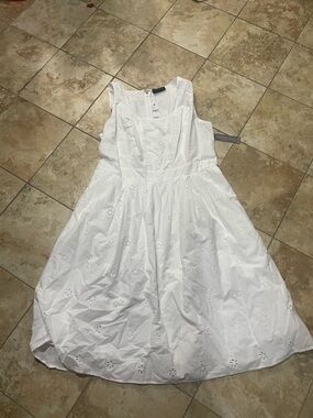 Lane Bryant White Eyelet Dress Size 22 – NWT $119.95 Retail